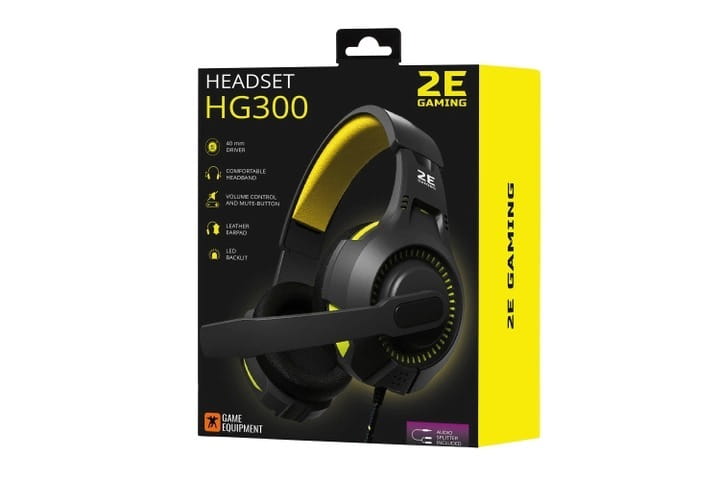 Гарнітура 2E Gaming HG300 Black (2E-HG300BK)