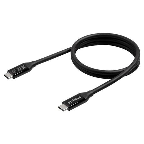 Photos - Cable (video, audio, USB) EDIMAX Кабель  UC4 USB Type-C - USB Type-C , Thunderbolt 3, 0.5 м, Bla (M/M)