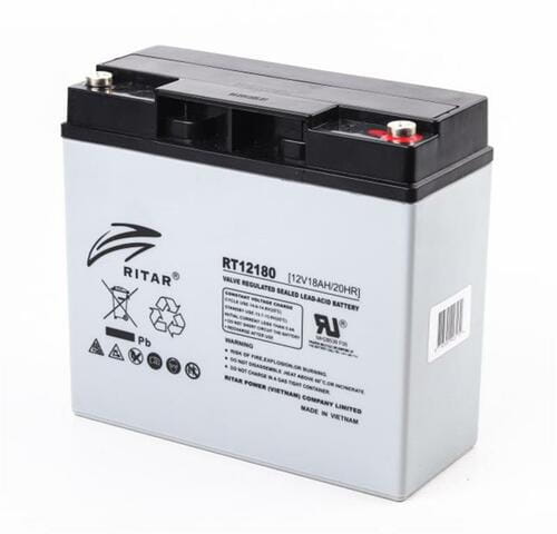 Фото - Батарея для ИБП RITAR Акумуляторна батарея  12V 18AH  AGM RT12180 (RT12180)
