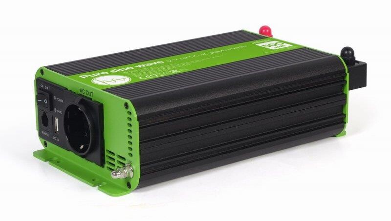 Інвертор напруги EnerGenie EG-PWC-PS500-01 500W