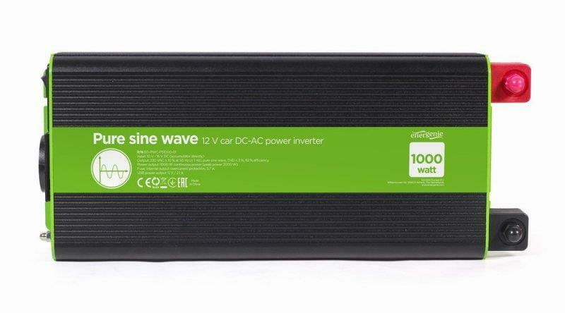Инвертор напряжения EnerGenie EG-PWC-PS1000-01 1000W