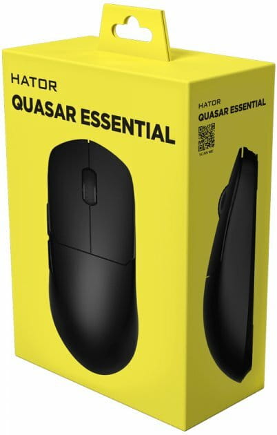 Мышь Hator Quasar Essential Black (HTM-400)