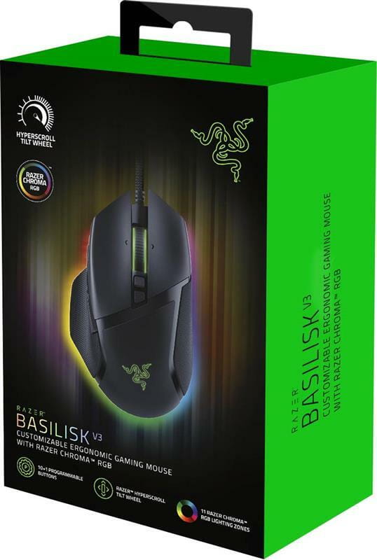 Миша Razer Basilisk V3 Black (RZ01-04000100-R3M1)