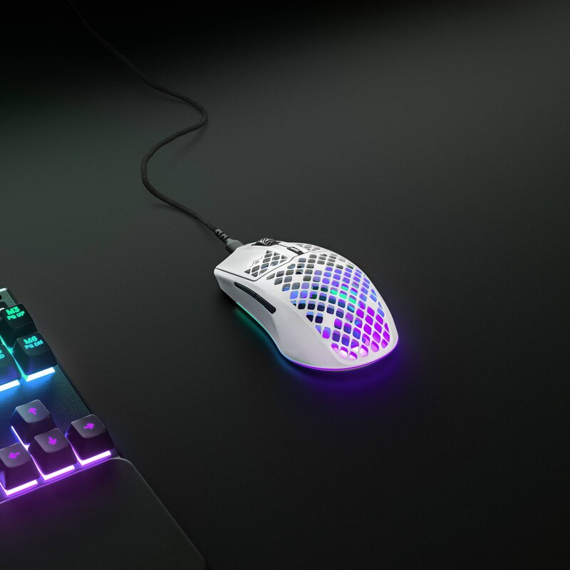 Мишка SteelSeries Aerox 3 (62603) White
