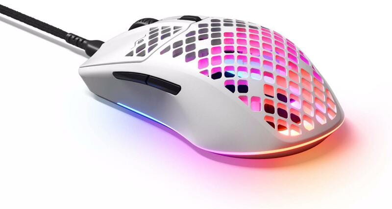 Мишка SteelSeries Aerox 3 (62603) White