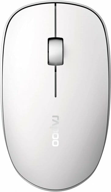 Мышь беспроводная Rapoo M200 Silent Wireless White