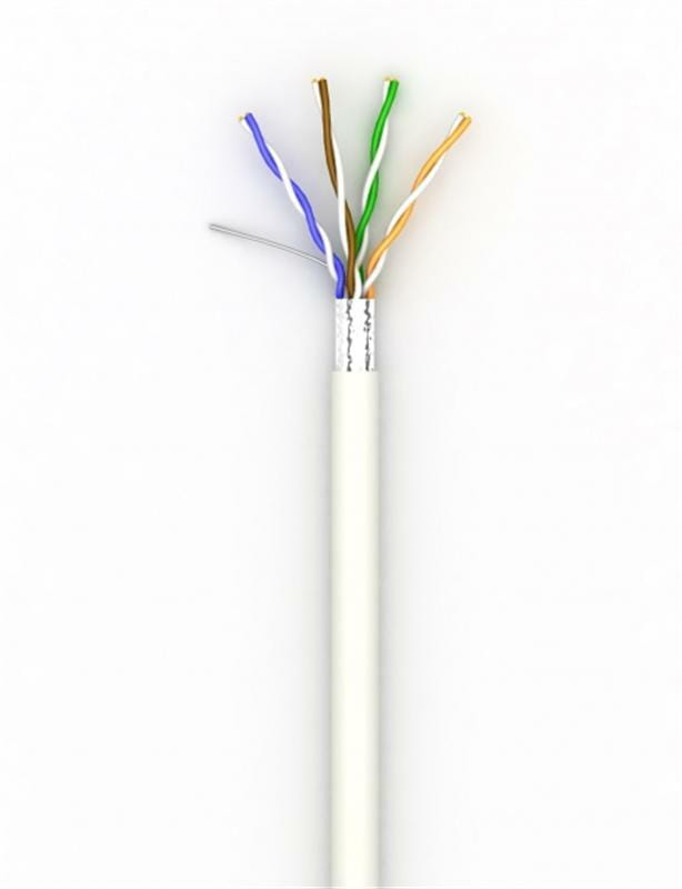 Кабель витая пара OK-Net КПВЭ-ВП (200) FTP, CAT5е, 4х2х0.51, бухта 305м (49352)