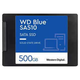 Накопитель SSD  500GB WD Blue 2.5" SATAIII 3D TLC (WDS500G3B0A)