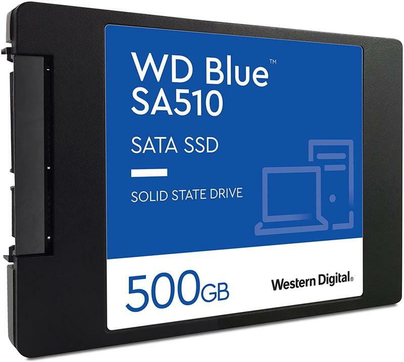 Накопичувач SSD  500GB WD Blue 2.5" SATAIII 3D TLC (WDS500G3B0A)