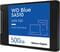 Фото - Накопичувач SSD  500GB WD Blue 2.5" SATAIII 3D TLC (WDS500G3B0A) | click.ua
