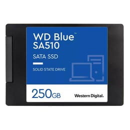 Накопитель SSD  250GB WD Blue 2.5" SATAIII 3D TLC (WDS250G3B0A)
