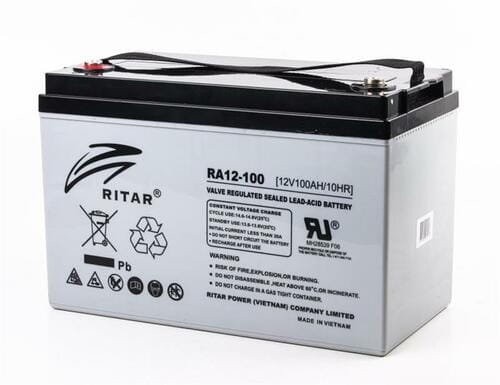 Фото - Батарея для ИБП RITAR Акумуляторна батарея  12V 100AH  AGM RA12-100 (RA12-100)
