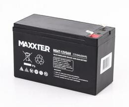 Аккумуляторная батарея Maxxter 12V 9AH (MBAT-12V9AH) AGM