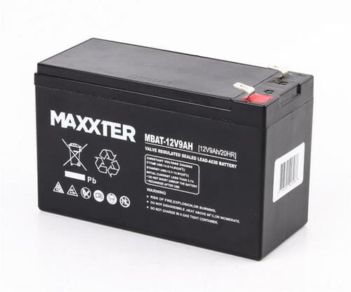 Фото - Батарея для ИБП Maxxter Акумуляторна батарея  12V 9AH  AGM MBAT-12V9AH (MBAT-12V9AH)