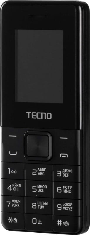 Мобiльний телефон Tecno T301 Dual Sim Phantom Black (4895180778674)