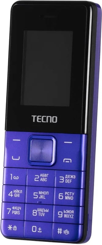 Мобильный телефон Tecno T301 Dual Sim Blue (4895180778698)