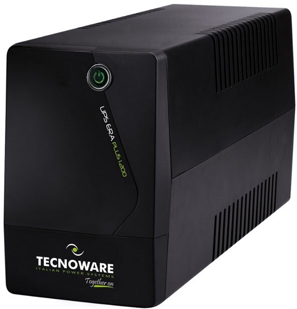 ИБП Tecnoware Era Plus 1200 Schuko (FGCERAPL1202SCH), Line-Interactive, 2 х Schuko, USB