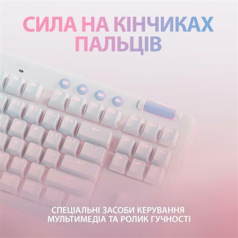 Клавиатура беспроводная Logitech G715 Tactile White (920-010465)
