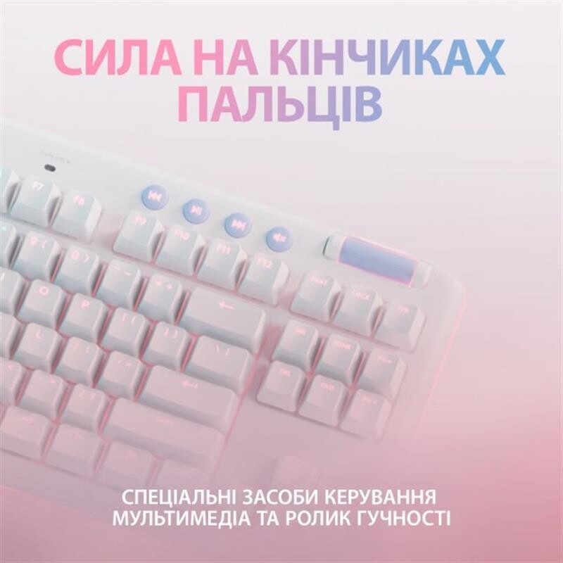 Клавиатура беспроводная Logitech G715 Tactile White (920-010465)