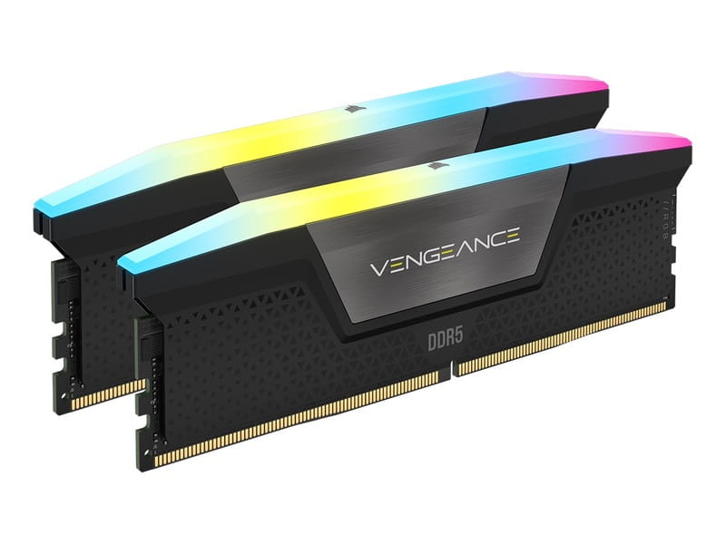 Модуль памяти DDR5 2x32GB/5600 Corsair Vengeance RGB Black (CMH64GX5M2B5600C36)