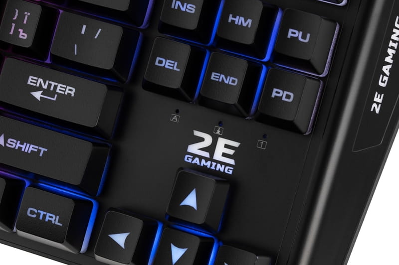 Клавиатура 2E Gaming KG355 LED Ukr Black (2E-KG355UBK)