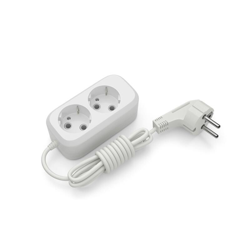 Удлинитель блочный (ABS)  Electrum 2 гнезда 5м с заземлением C-ES-1789