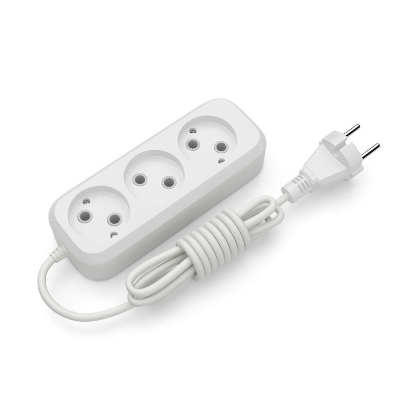 Удлинитель блочный (ABS) Electrum 3 гнезда 3м C-ES-1786