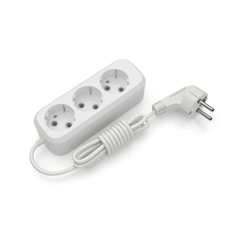 Удлинитель блочный (ABS)  Electrum 3 гнезда 5м с заземлением C-ES-1812