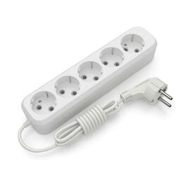 Удлинитель блочный (ABS)  Electrum 5 гнезд 3м с заземлением C-ES-1793
