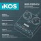 Фото - Сетевой фильтр-удлинитель IKOS F25S-CU Black (0006-CEF) | click.ua