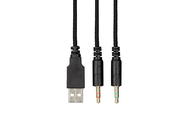 Гарнитура 2E Gaming HG340 RGB Black (2E-HG340BK)