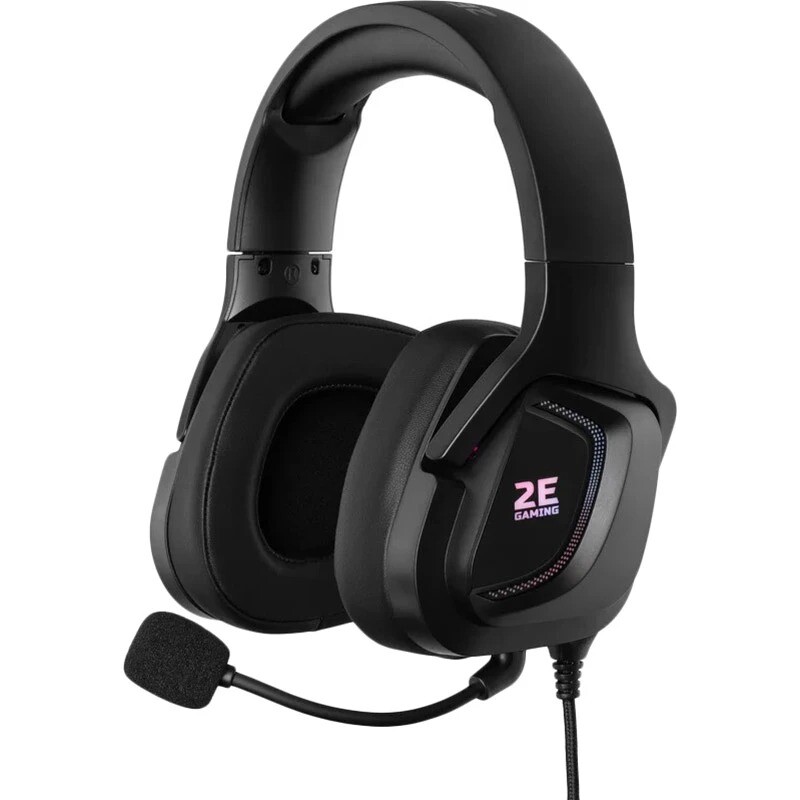 Гарнитура 2E Gaming HG340 RGB Black (2E-HG340BK)