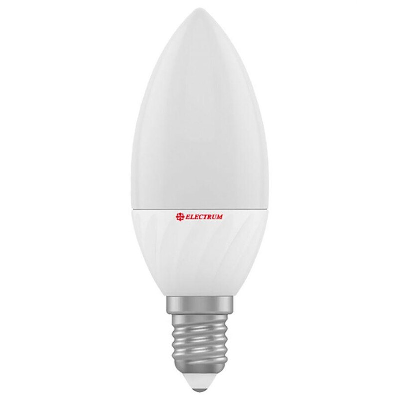 Лампа светодиодная свеча Electrum 6W E14 3000K (A-LC-1007)