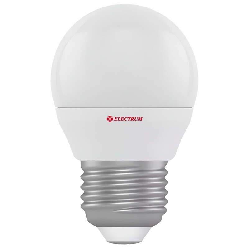 Лампа світлодіодна куля Electrum 6W E27 3000K (A-LB-1010)