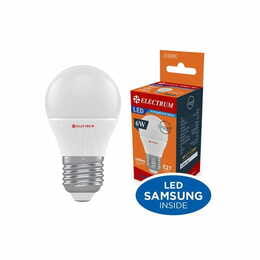 Лампа светодиодная шар Electrum 6W E27 4000K (A-LB-0751)