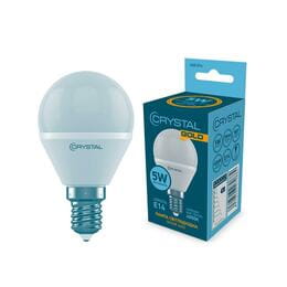 Лампа светодиодная шар Crystal 5W G45 E14 4000K (G45-014)