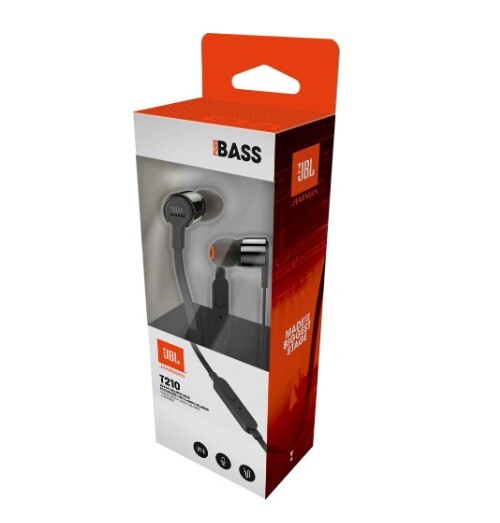 Гарнитура JBL T210 Black (JBLT210BLK)