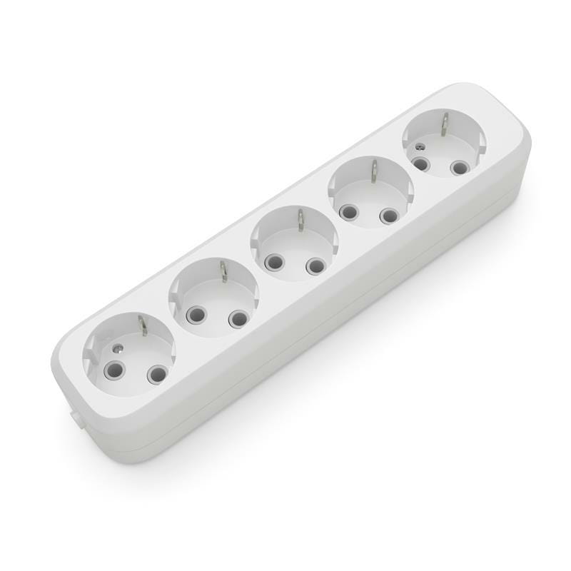 Розеточный блок  Electrum 5 гнезд с заземлением C-SM-1780