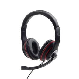 Купити Гарнітура Gembird MHS-03-BKRD Black/Red Гарнітура Gembird MHS-03-BKRD Black/Red