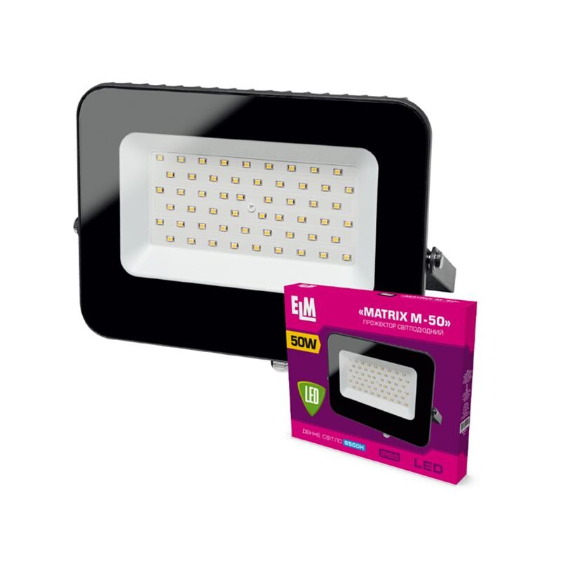 Прожектор светодиодный ELM Matrix M 50W 6500К 26-0037