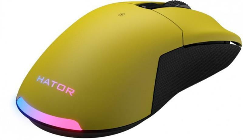 Мышь беспроводная Hator Pulsar Wireless Yellow (HTM-318)