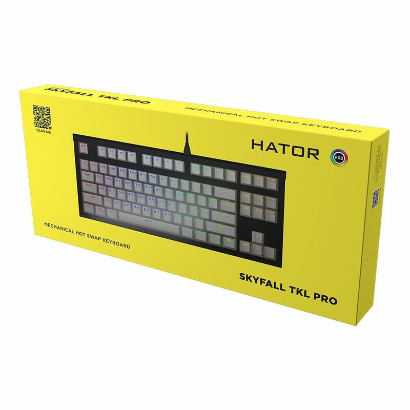 Клавиатура Hator Skyfall TKL Pro Black (HTK-655)