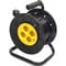 Фото - Удлинитель на катушке PowerPlant JY-2002/50 (PPRA10M500S4) 4 розетки, 50 м, черный/желтый | click.ua