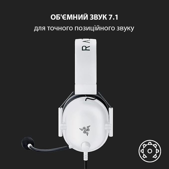 Гарнитура Razer BlackShark V2 X White (RZ04-03240700-R3M1)