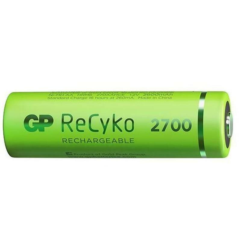 Аккумуляторы GP Recyko 2700 AA/HR06 NI-MH 2600 mAh BL 4 шт