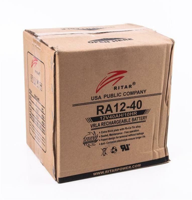 Акумуляторна батарея Ritar 12V 40AH (RA12-40) AGM