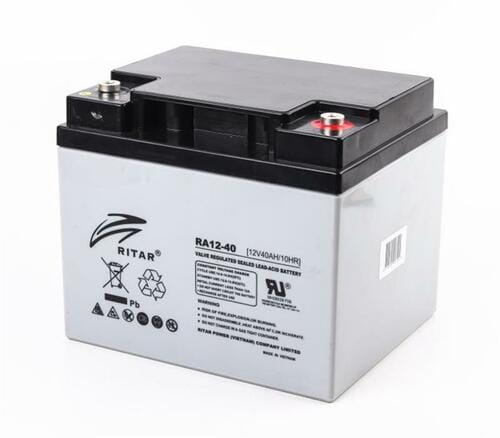 Фото - Батарея для ИБП RITAR Акумуляторна батарея  12V 40AH  AGM RA12-40 (RA12-40)