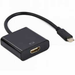 Адаптер Cablexpert USB Type-C - HDMI (M/F) Black (A-CM-HDMIF-03)