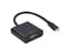 Фото - Адаптер Cablexpert USB Type-C - HDMI (M/F) Black (A-CM-HDMIF-04) | click.ua