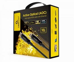 Кабель Cablexpert HDMI - HDMI V 2.0 (M/M), 10 м, черный (CCBP-HDMI-AOC-10M-02) коробка